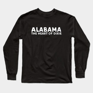 Alabama - The Heart of Dixie Long Sleeve T-Shirt